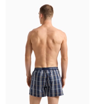 Emporio Armani Marine bedrukte boxershorts