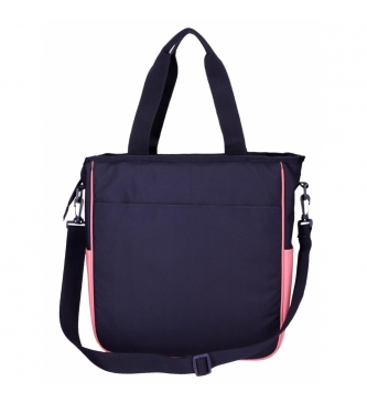 Enso Enso Learn Shopper Bag -34x36x14cm- Pink, Navy