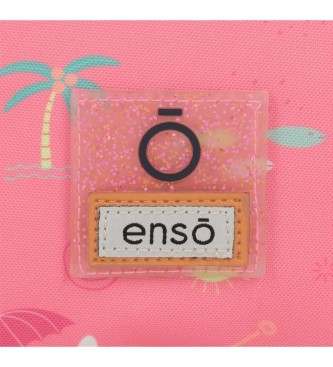 Enso Enso Magic poletni kovček s tremi predali večbarvni