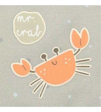 Enso Enso Mr Crab torbica za svinčnike s tremi predali, modra
