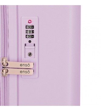 Enso Valise cabine Enso Beautiful day rigide 55cm lilas