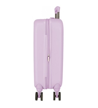 Enso Cabin size suitcase Enso Cute Girl expandable rigid 55cm purple