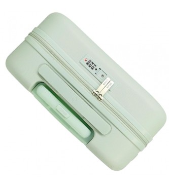 Enso Cabin size suitcase Enso Cute Girl rigid 55cm mint green