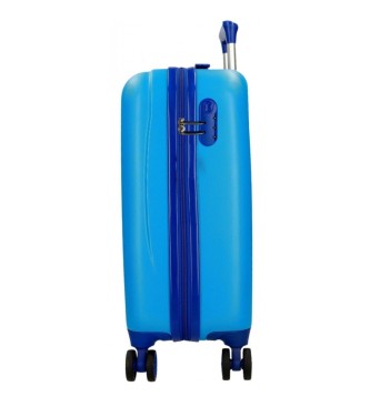 Enso Enso Dino valigia cabina rigida 50 cm blu