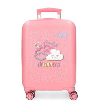 Enso Kuffert i kabinestrrelse Enso Dreamer rigid 55 cm lyserd
