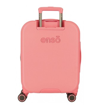 Enso Little Dreams cabin suitcase rigid 55cm coral