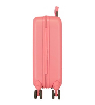Enso Little Dreams cabin suitcase rigid 55cm coral