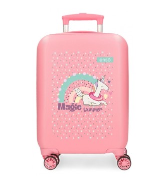 Enso Enso Magic sommerhyttekuffert pink stiv 50cm