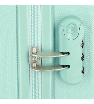 Enso Cabin size suitcase Enso Magic summer rigid turquoise 50cm