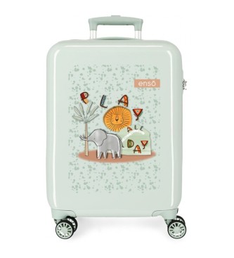 Enso Valise taille cabine Enso Play all day rigide 55 cm vert