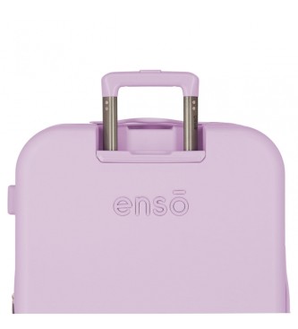 Enso Middelgrote koffer Enso Annie day rigid 70cm lila