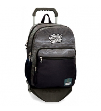 Enso Graffiti backpack with trolley -30.5x44x15cm