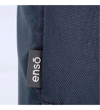 Enso Backpack adaptable to trolley Basic blue -32x46x15cm