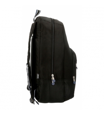Enso Backpack adaptable to trolley Basic black -32x46x15cm