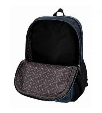 Enso Blue Backpack -44x30.5x15cm