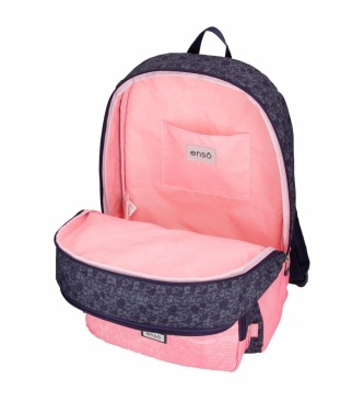 Enso Backpack Double Compartment 44cm Enso Learn adaptable to trolley -32x44x17cm