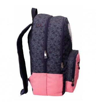 Enso Backpack Double Compartment 44cm Enso Learn adaptable to trolley -32x44x17cm