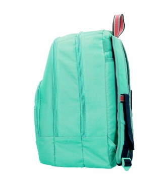 Enso Basic turquoise backpack -32x46x17cm