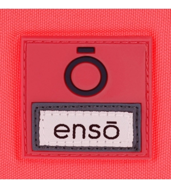 Enso Basic coral backpack -32x46x15cm
