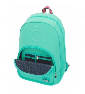 Enso Basic turquoise backpack -32x46x15cm