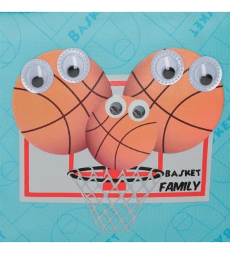 Enso Enso Basket Family Zaino -25x32x12cm- Blu