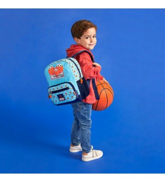Enso Enso Basket Family Preschool Backpack -23x28x10cm- Bleu