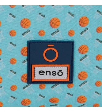 Enso Zaino prescolare adattabile Enso Basket Family -23x28x10cm- Blu