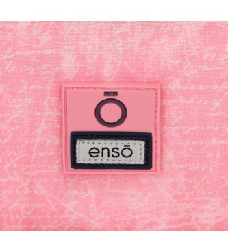 Enso Enso Learn Walking Rygsk -25x32x12cm- Pink, Navy, Pink