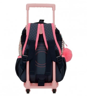 Enso Travel Time Small Backpack mit Trolley navy