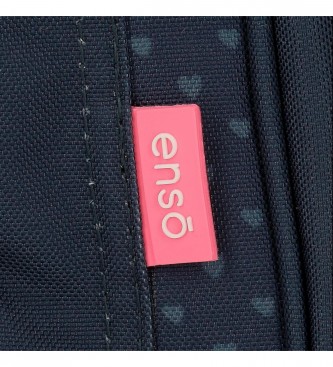 Enso Travel Time Small Backpack mit Trolley navy