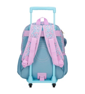 Joumma Bags Enso Cute Girl stroller backpack with trolley lilac -25x32x12cm