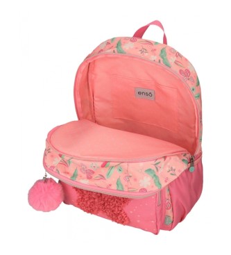 Enso Enso Beautiful nature rygsk trolley rygsk med to rum pink