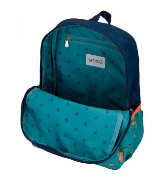 Enso Enso Dino Knstler 32cm Rucksack anpassungsfhig an Trolley mehrfarbig