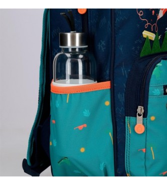 Enso Enso Dino artist Preschool backpack 28cm adaptable to trolley multicolor