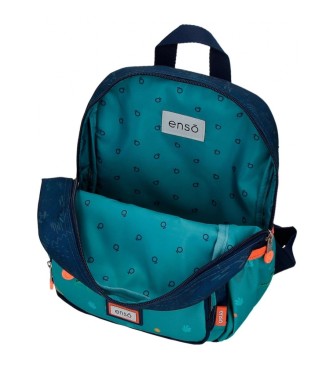 Enso Enso Dino artist Preschool backpack 28cm adaptable to trolley multicolor