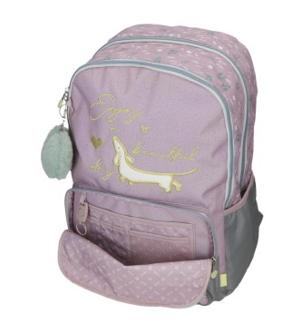 Enso Enso Beautiful day backpack double compartiment purple