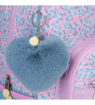Joumma Bags Enso Cute Girl mochila lils de duplo compartimento -32x44x17cm