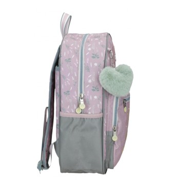 Enso Enso Beautiful day 38cm adaptable school backpack purple