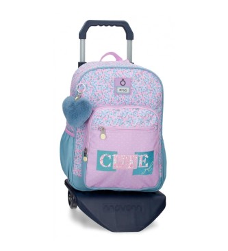 Enso Enso Cute Girl 38cm School Backpack with trolley