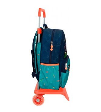 Enso Enso Dino School Backpack bleu marine