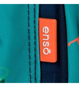 Enso Enso Dino School Backpack navy blue