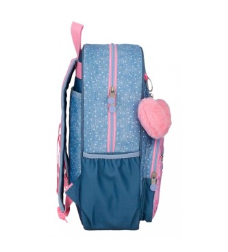 Enso Enso Dreamer blue school backpack