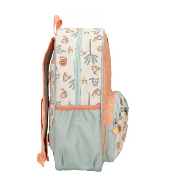 Enso Enso Play all day school backpack adaptable to multicoloured trolley