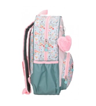Enso Tropical love pink school bag