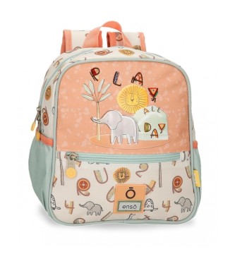 Enso Enso Play all day small backpack adaptable to multicolour trolley