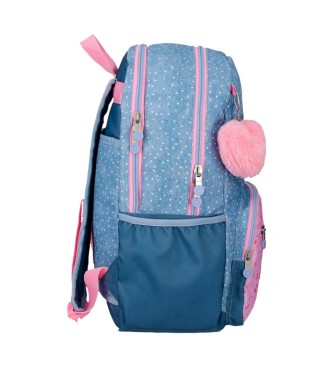 Enso Enso Dreamer computer backpack two compartments blue