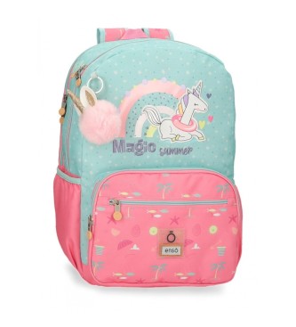 Enso Enso Magic summer two compartment computer backpack multicolour