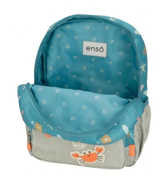 Enso Enso Mr Crab 28 cm sac  dos prscolaire avec trolley bleu