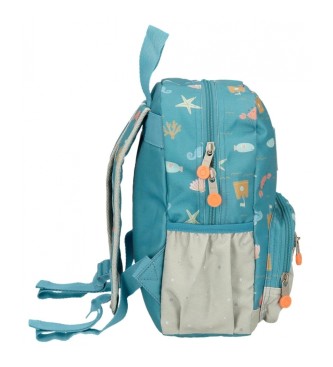 Enso Enso Mr Crab 28 cm pre-school backpack, adaptable to trolley blue