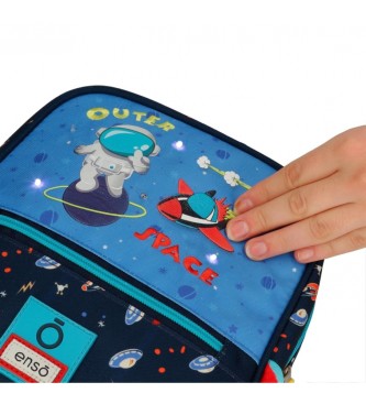 Enso Enso Outer Space sac  dos adaptable pour enfants d'ge prscolaire 25 cm